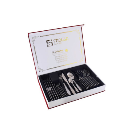 SET DE CUB. X 24 MESA  CON...