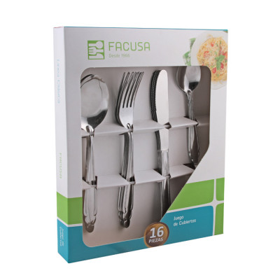 SET DE CUBIERTOS X 16 MESA...