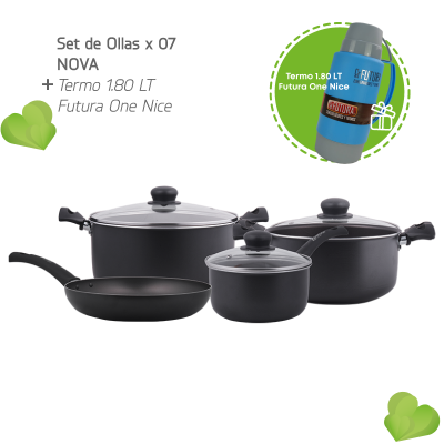 SET DE OLLAS X 07 NOVA +...