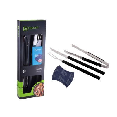 SET DE UTENSILIOS X 03 BBQ...