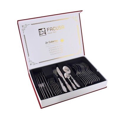 SET DE CUBIERTOS X 24...