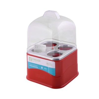 PORTA CUBIERTOS PRIMAVERA ROJO